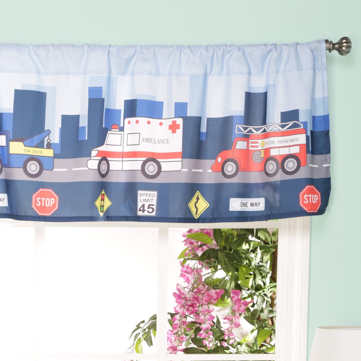 Crib Bedding Window Valance
