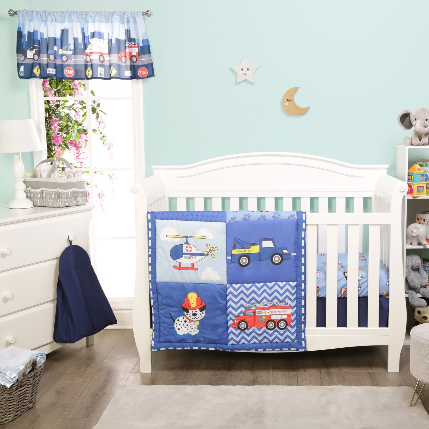 Crib Bedding Window Valance