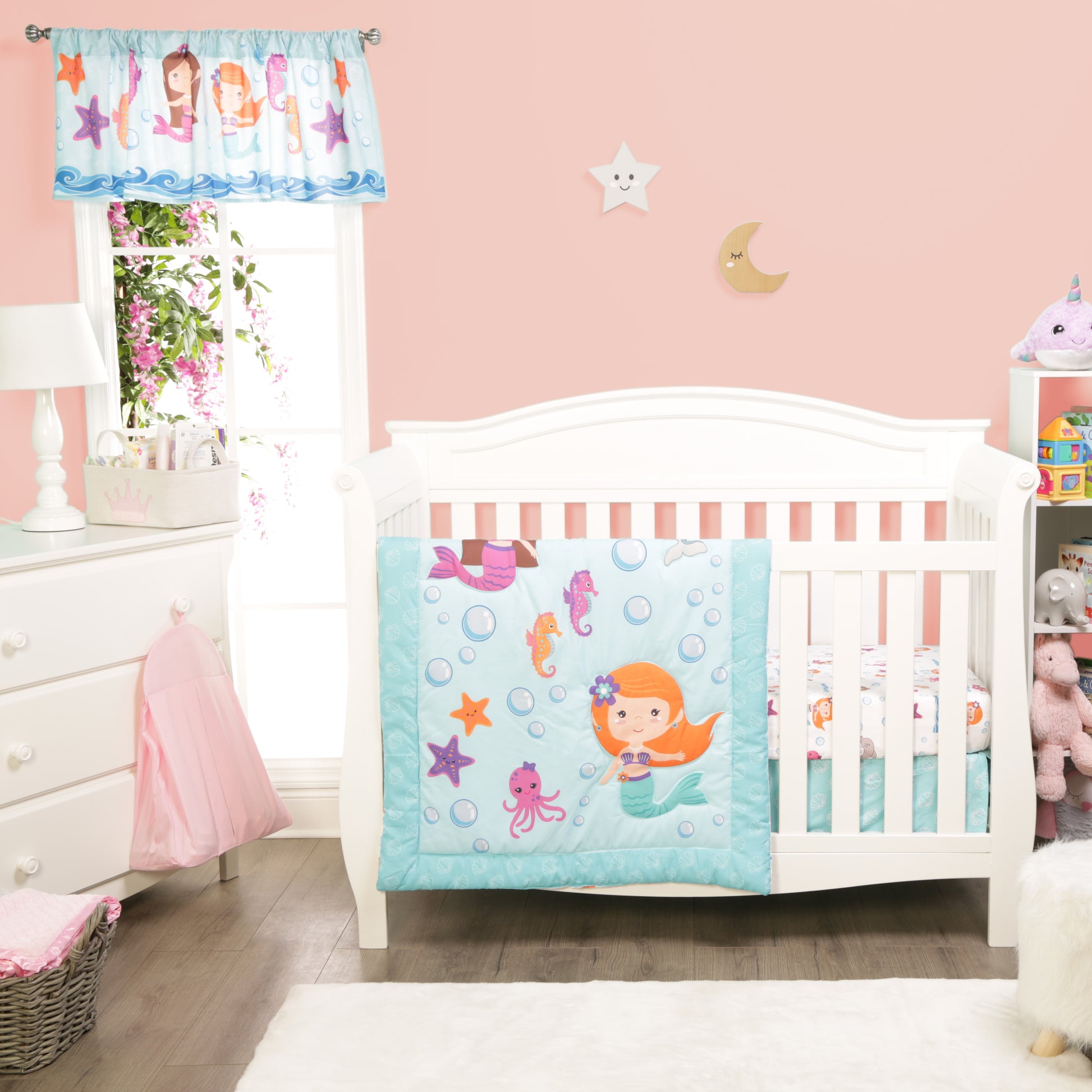 Crib Bedding Window Valance