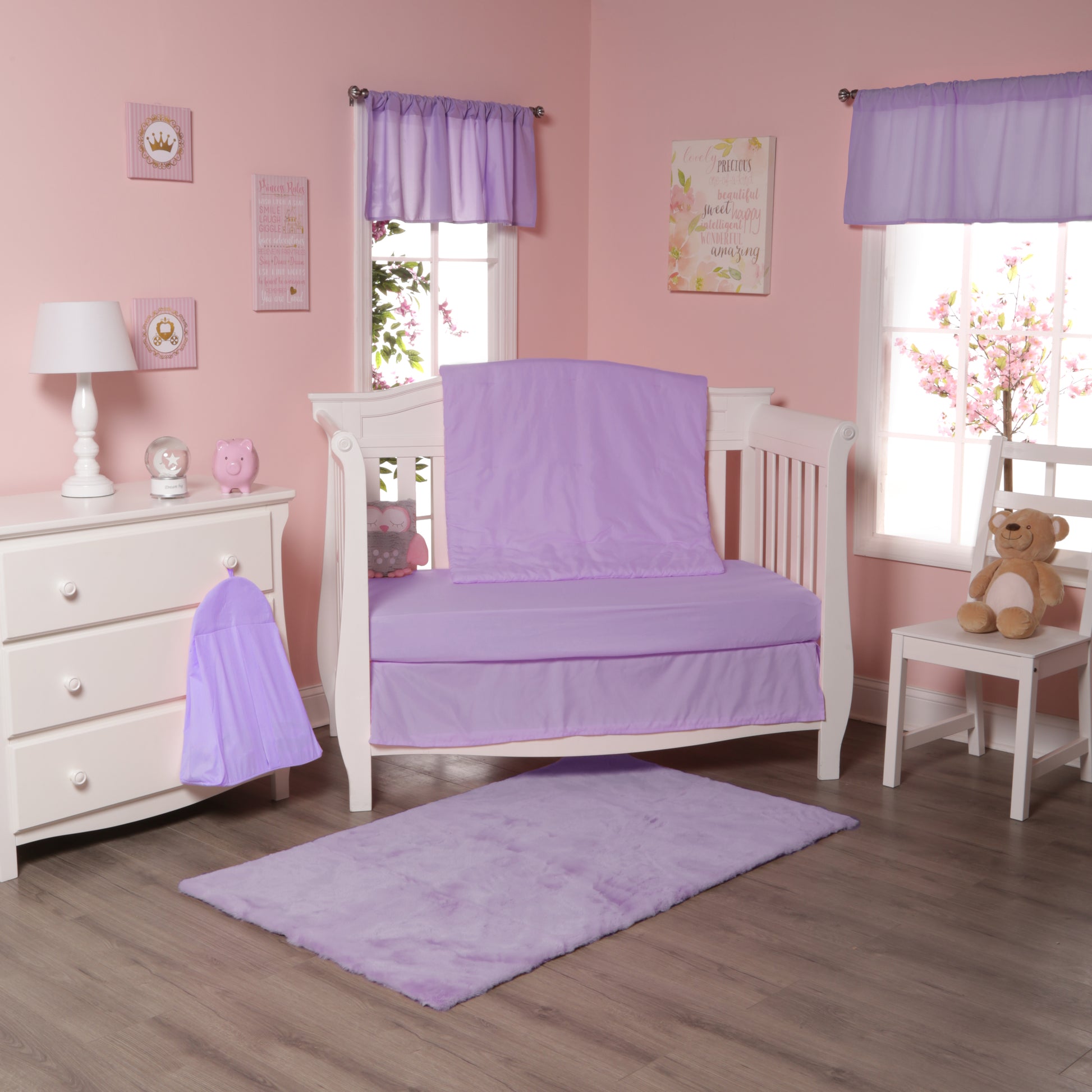 Crib Bedding Window Valance