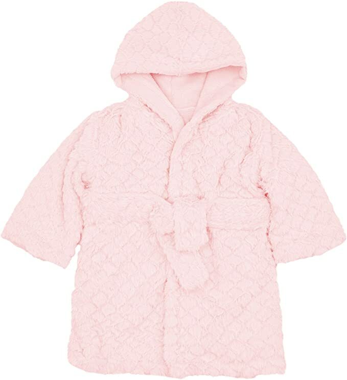 Everyday Kids Pink Baby Robe, Size: 0/9 Months Everyday Kids Pink Baby Robe, Size: 0/9 Months