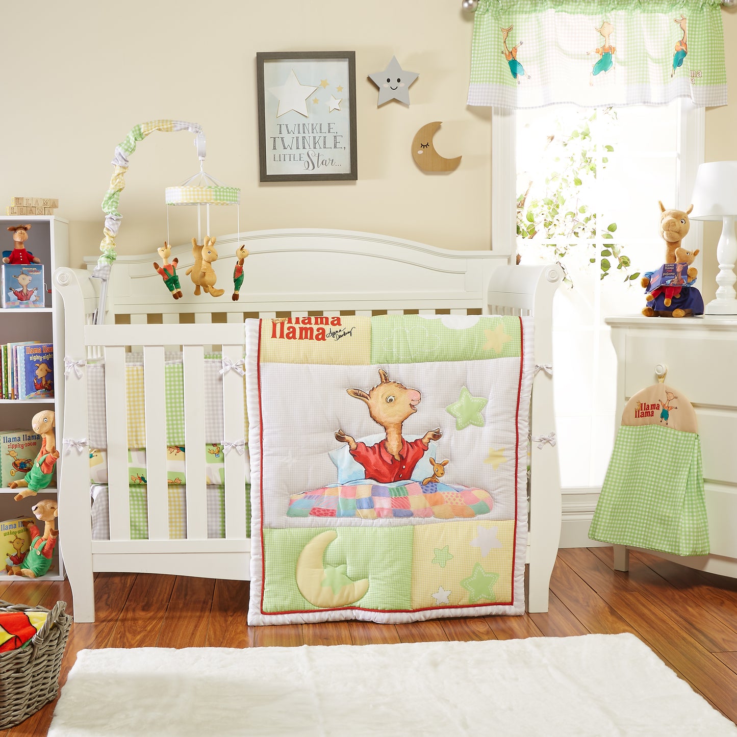 Crib Bedding Window Valance