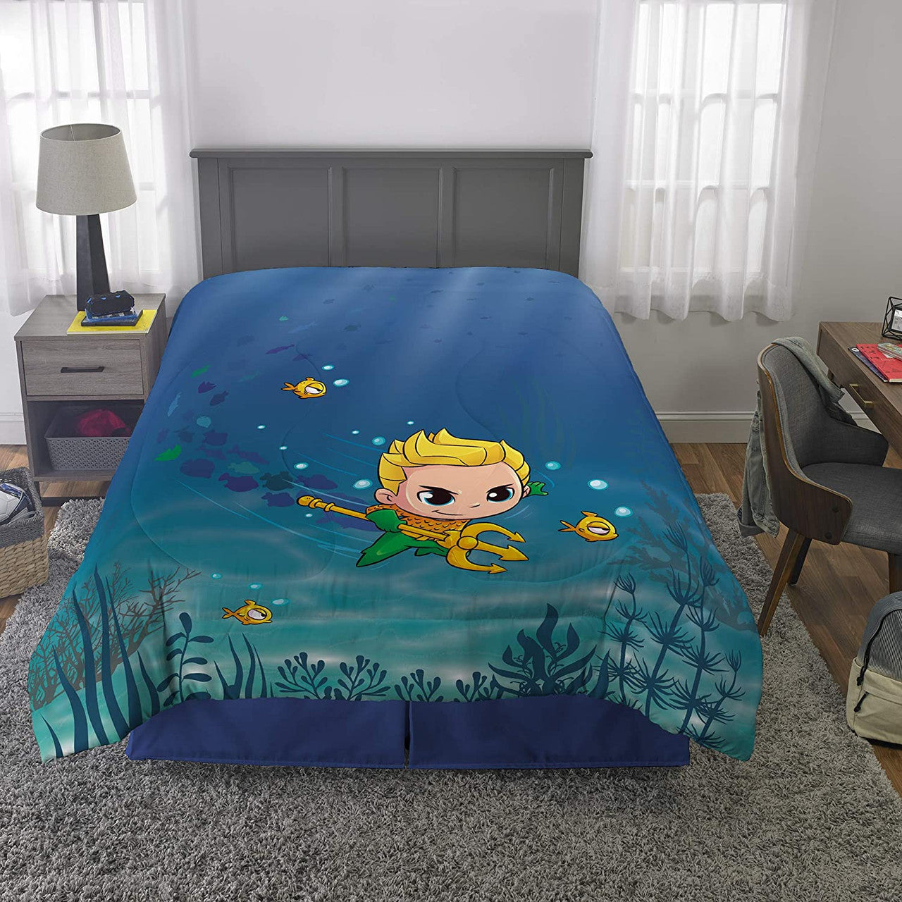 Aquaman Full Size Comforter Set