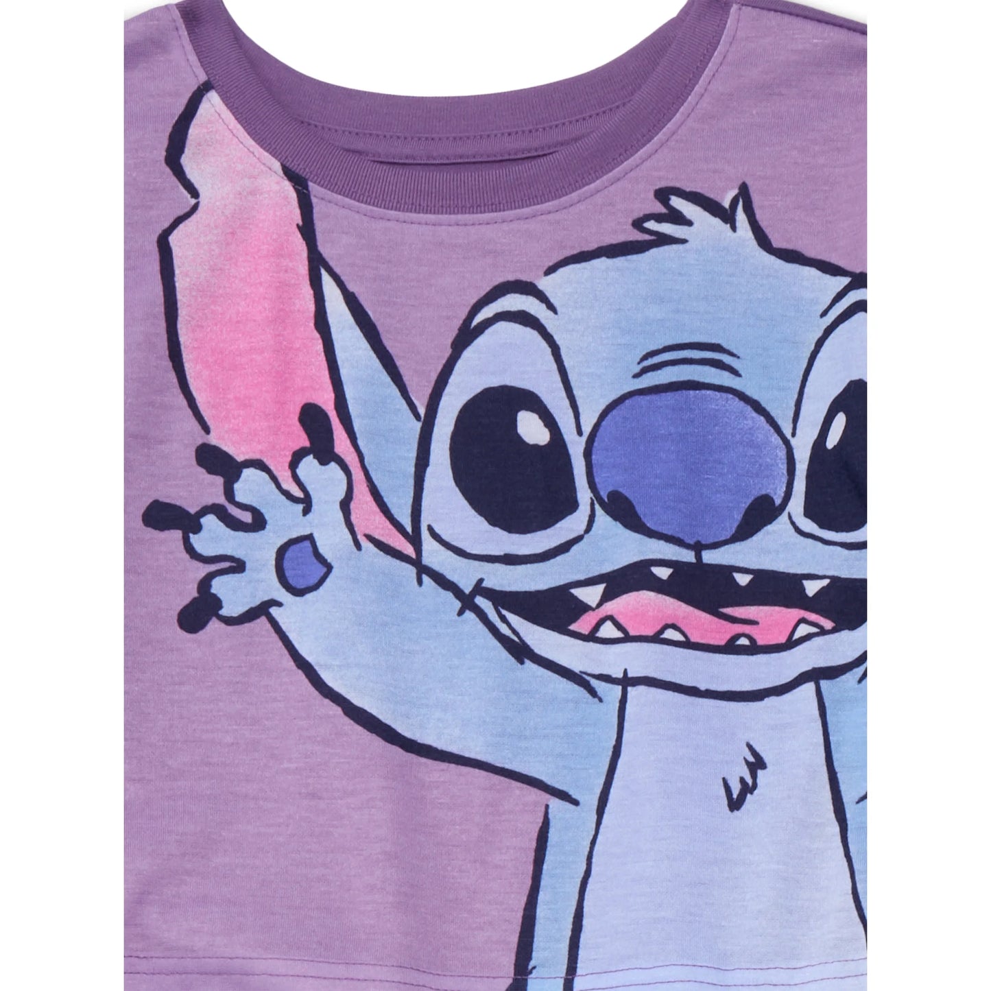 Disney Lilo & Stitch Girls 2-Piece Pajama Set – Long Sleeve Top and Pants Sleepwear