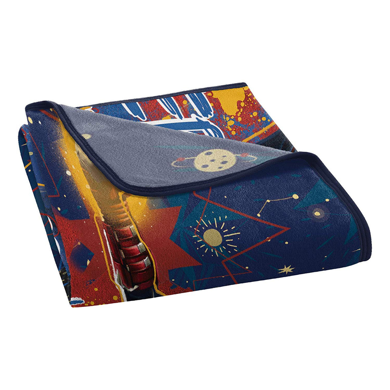 Captain Marvel "Higher, Further, Faster" Super Plush Throw