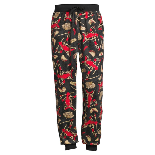 Marvel Deadpool Men’s Sleep Pants Lounge Pajama Bottoms Comfortable Relaxed Fit