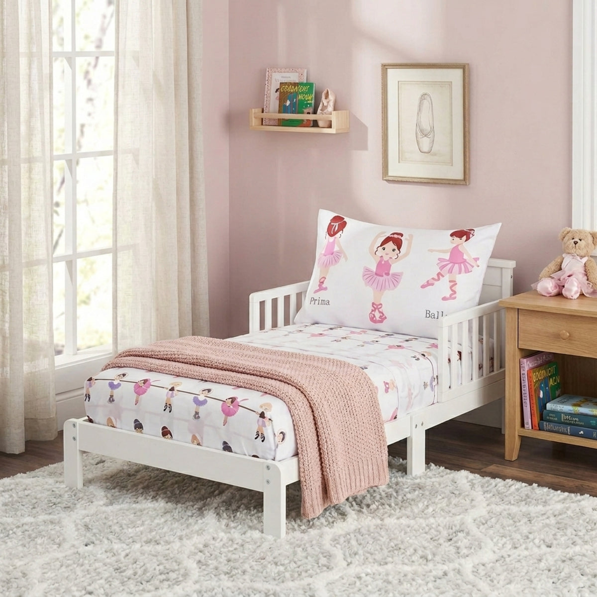 Born to Dance Ballerina 3-Piece Toddler Sheet Set