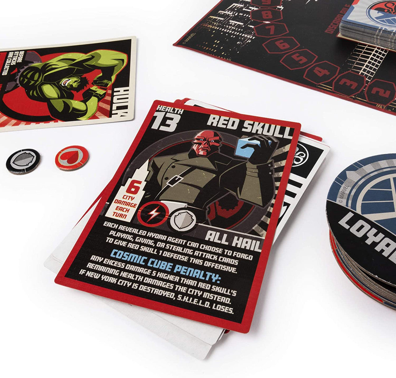 MARVEL Hail Hydra Board Game