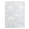 Large Ultra Soft Fleece Baby Blanket for Boys - Clouds