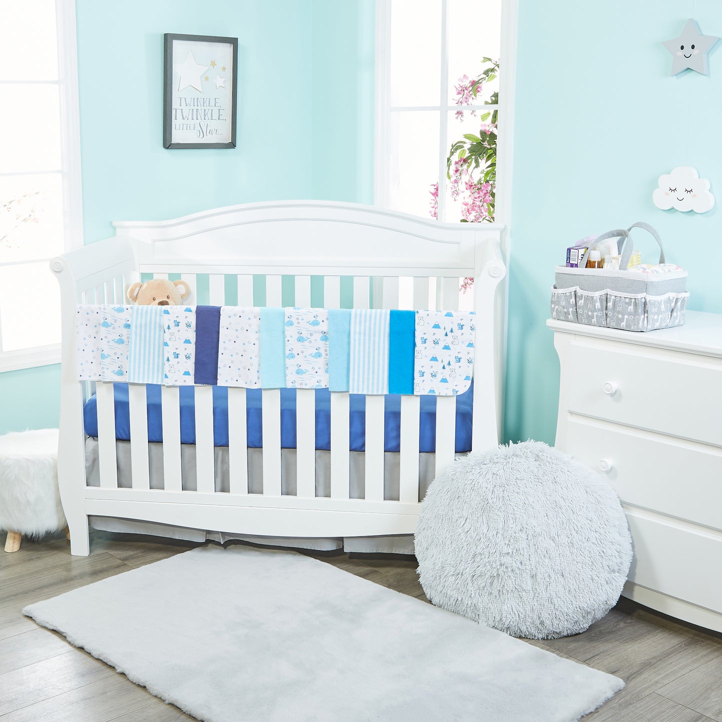 12 Pack Burp Cloths for Baby Boy