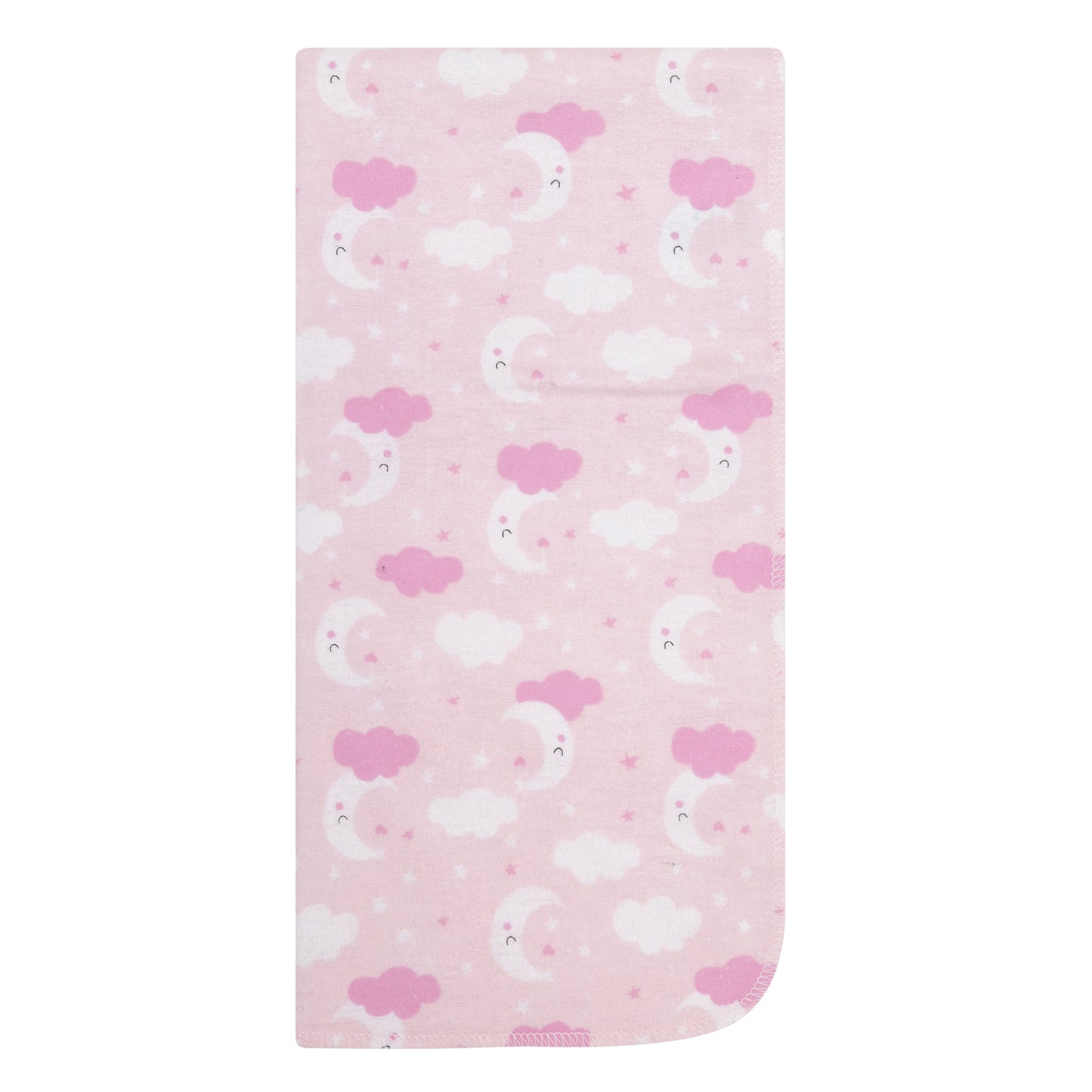 12 Pack Burp Cloths for Baby Girl