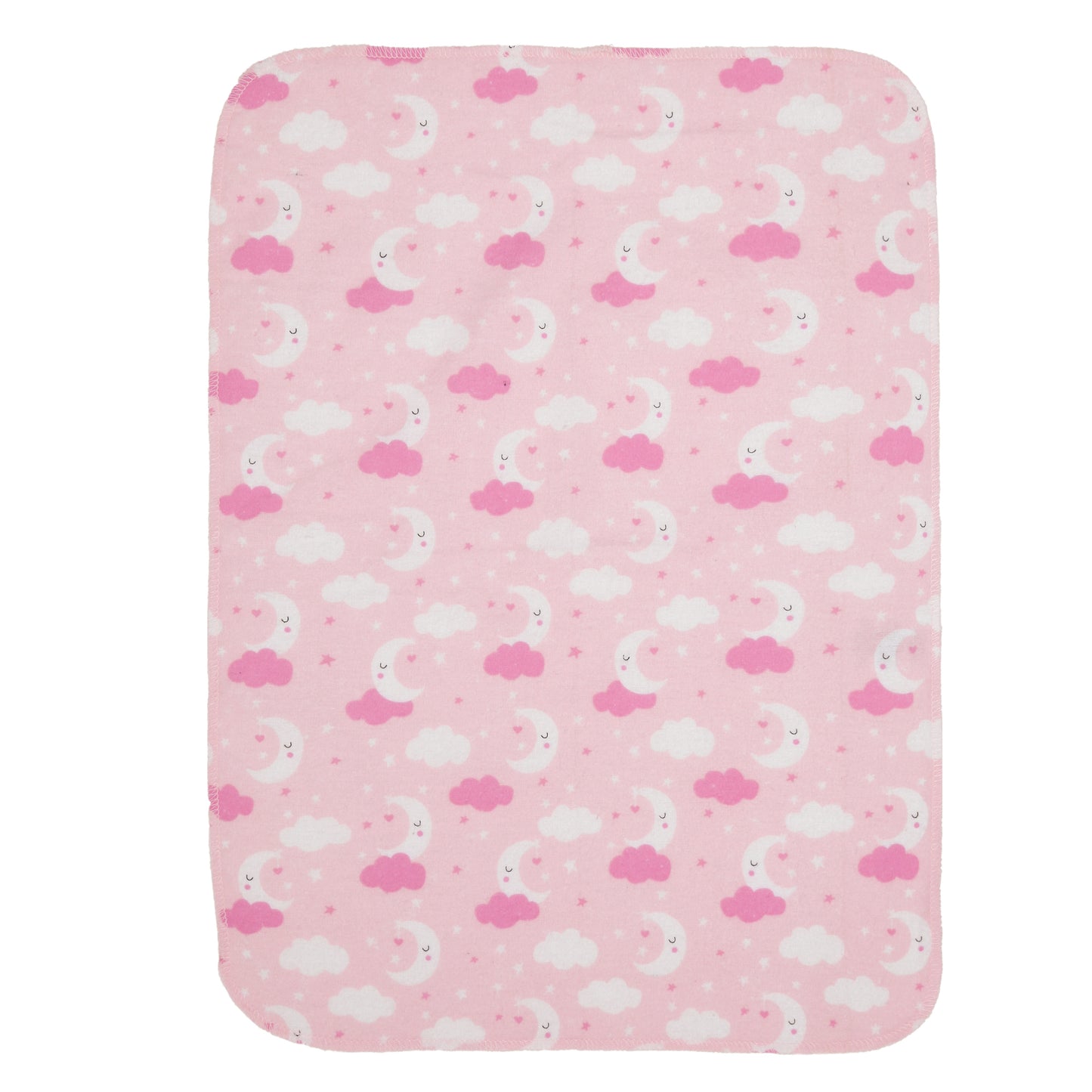12 Pack Burp Cloths for Baby Girl