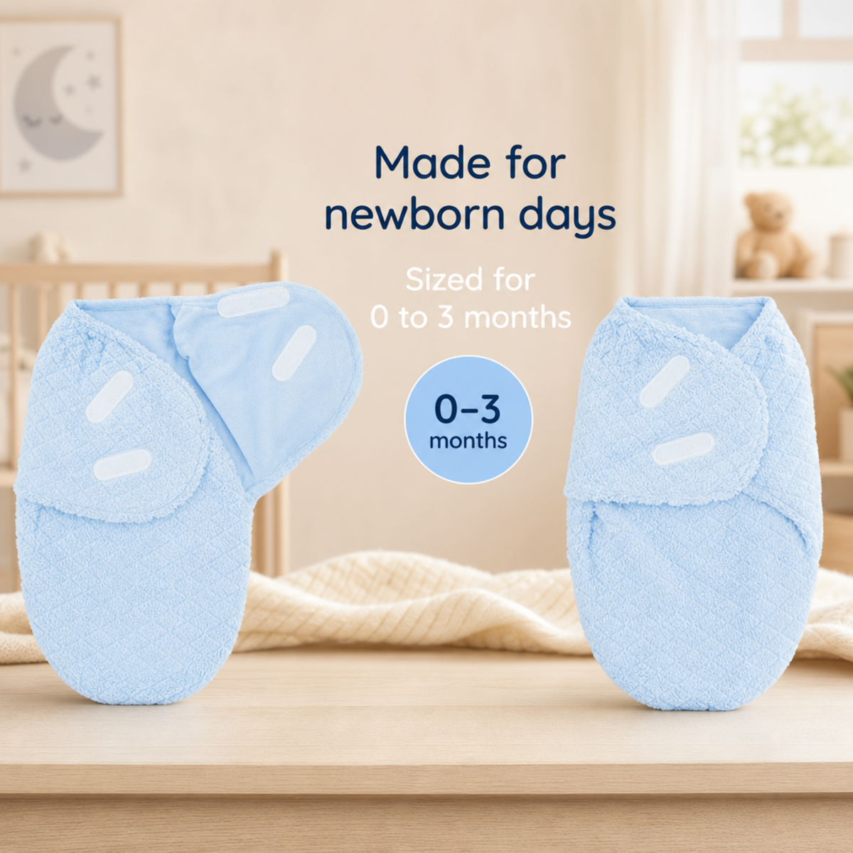 Blue Baby Swaddle