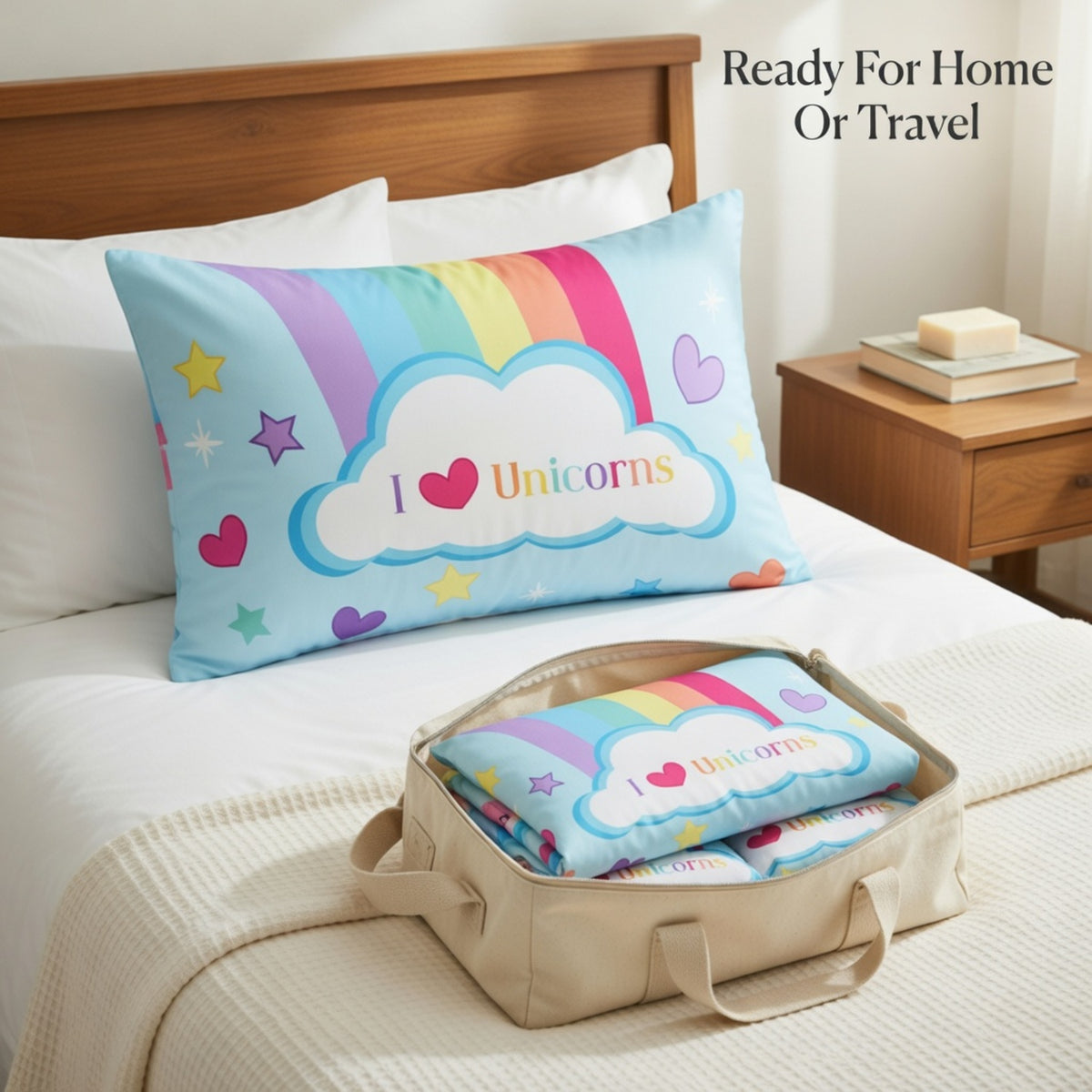 Unicorn 2 Pack Pillowcase Set