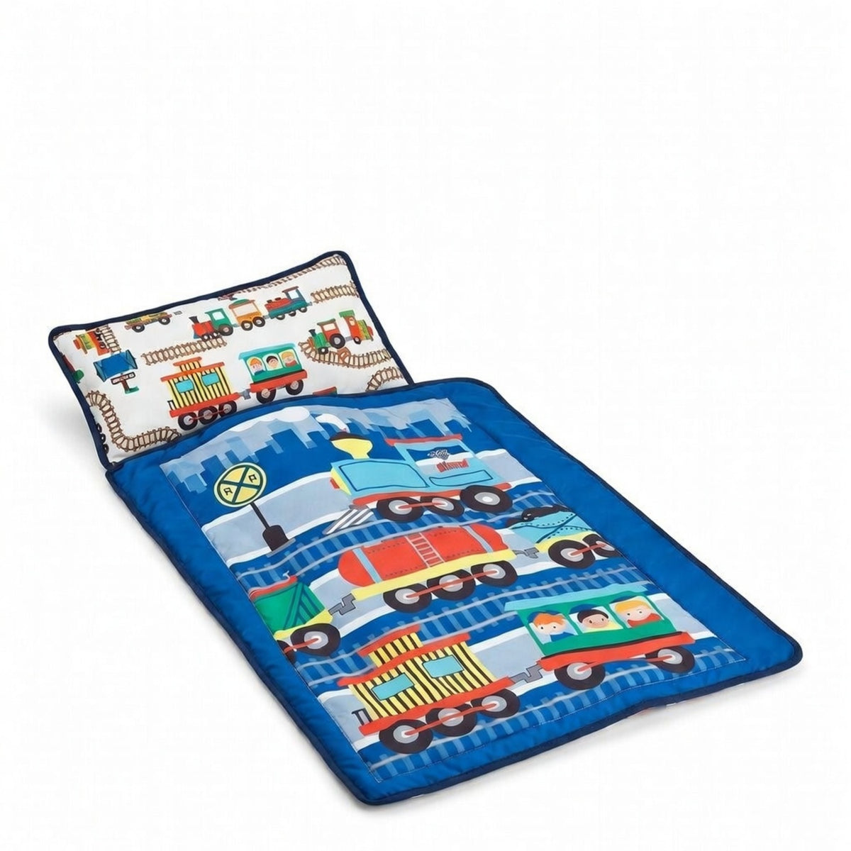Choo Choo Train Toddler Nap Mat with Pillow