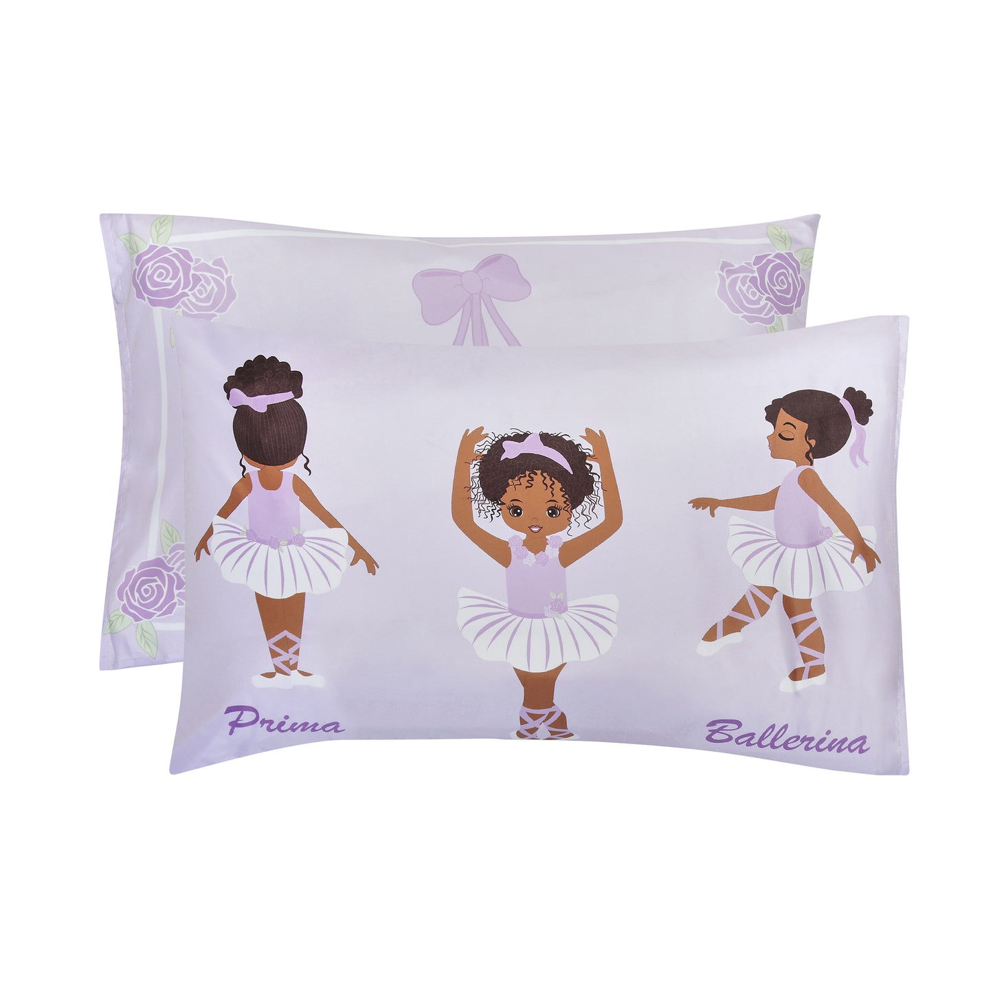 4 Piece Toddler Bedding Set – African American Ballerina