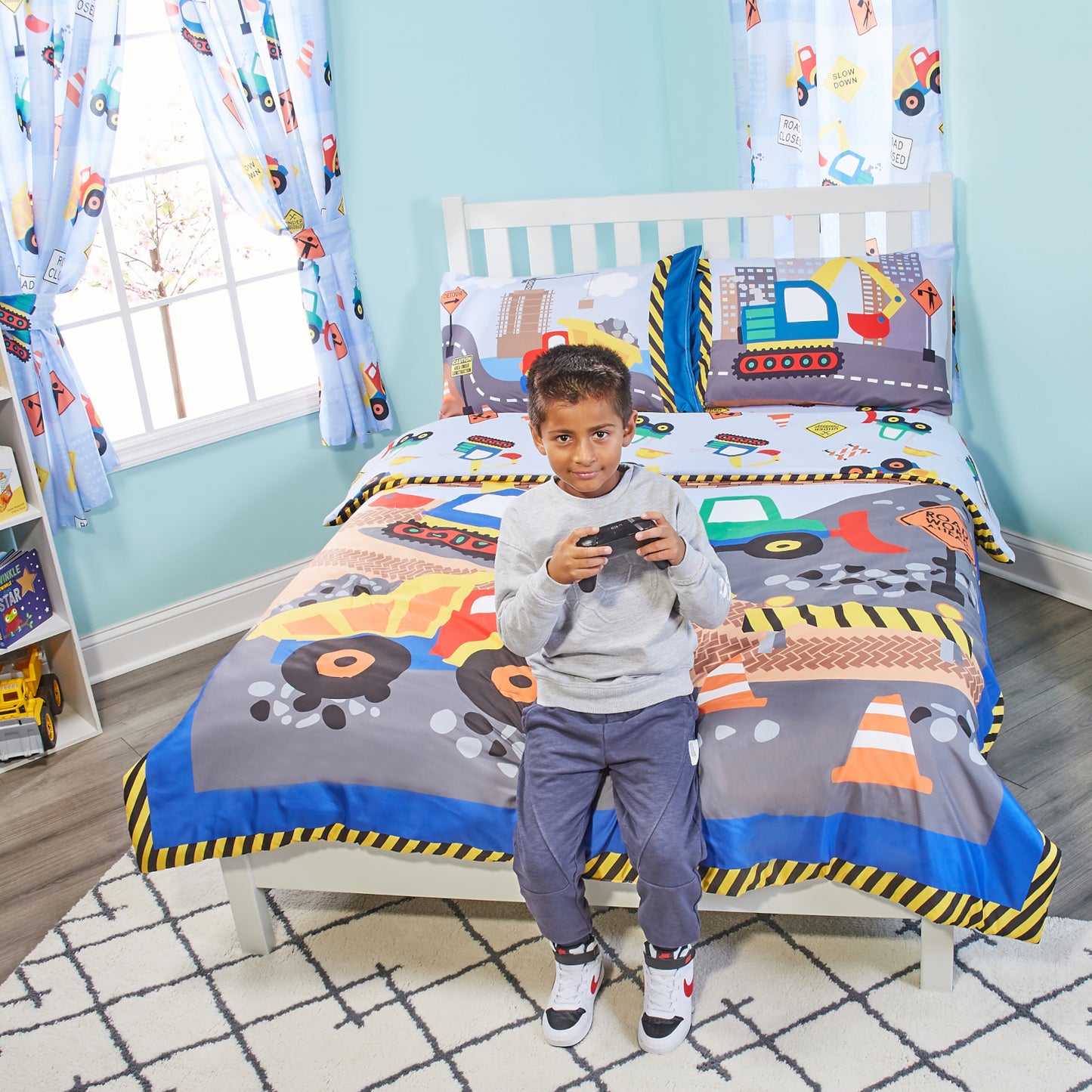 Construction Twin/Full Size Bed Comforter
