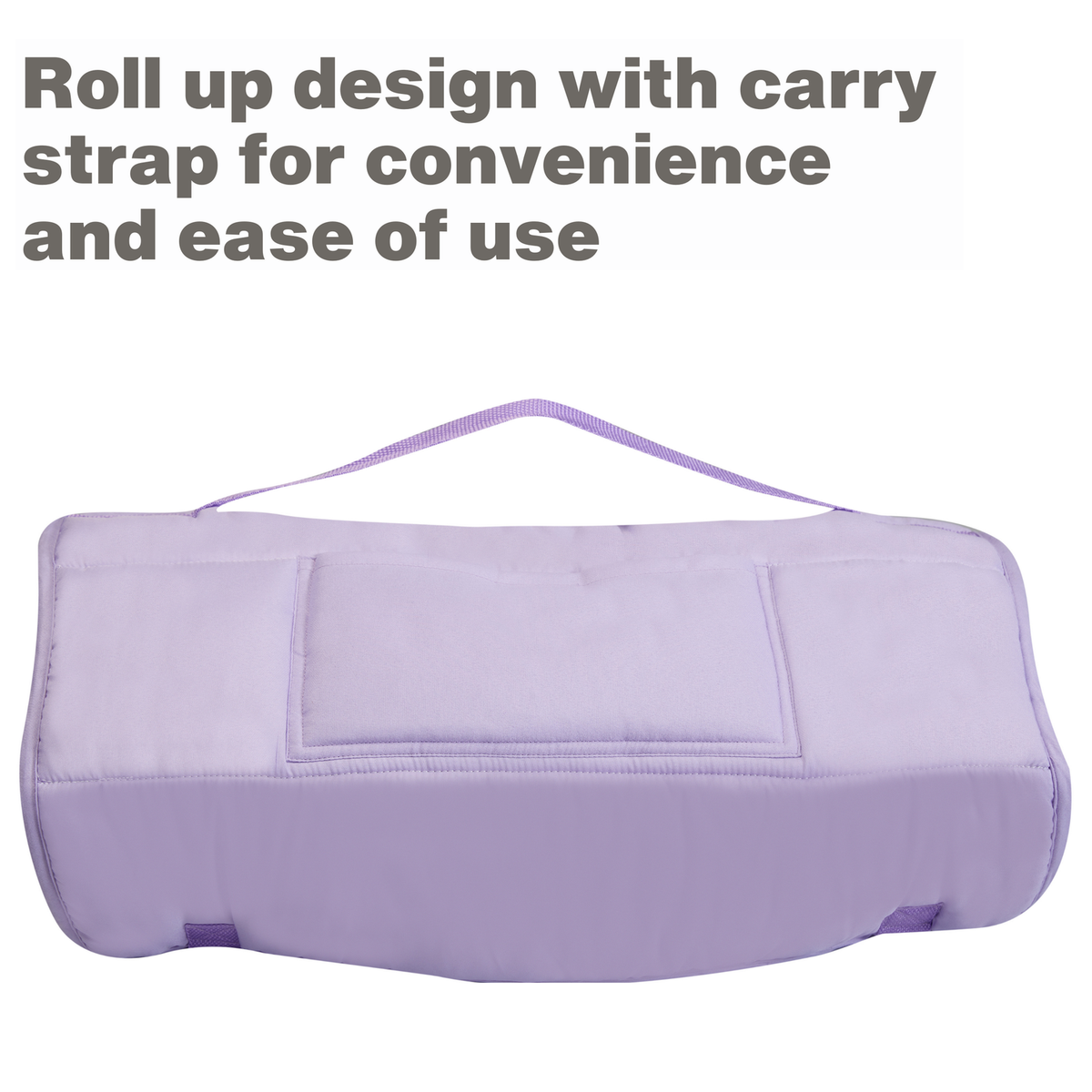 Lavender Nap Mat with Removable Pillow