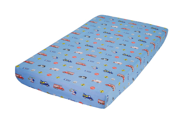 4 Piece Boys Crib Bedding Set - Little Rescuer