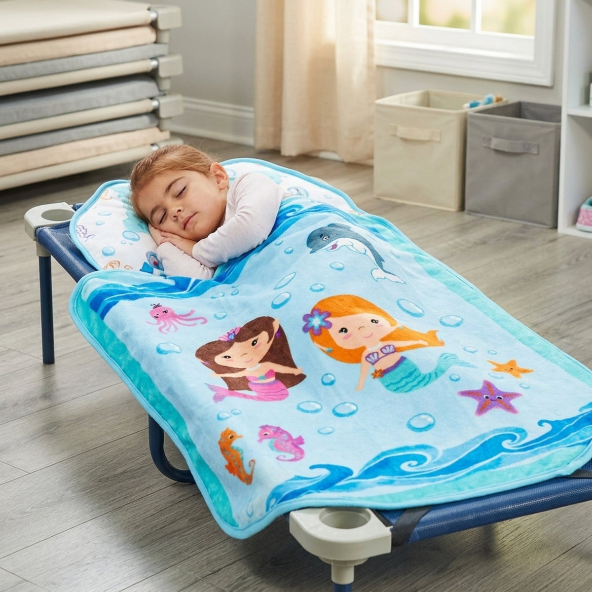 Mermaid Cot Nap Mat