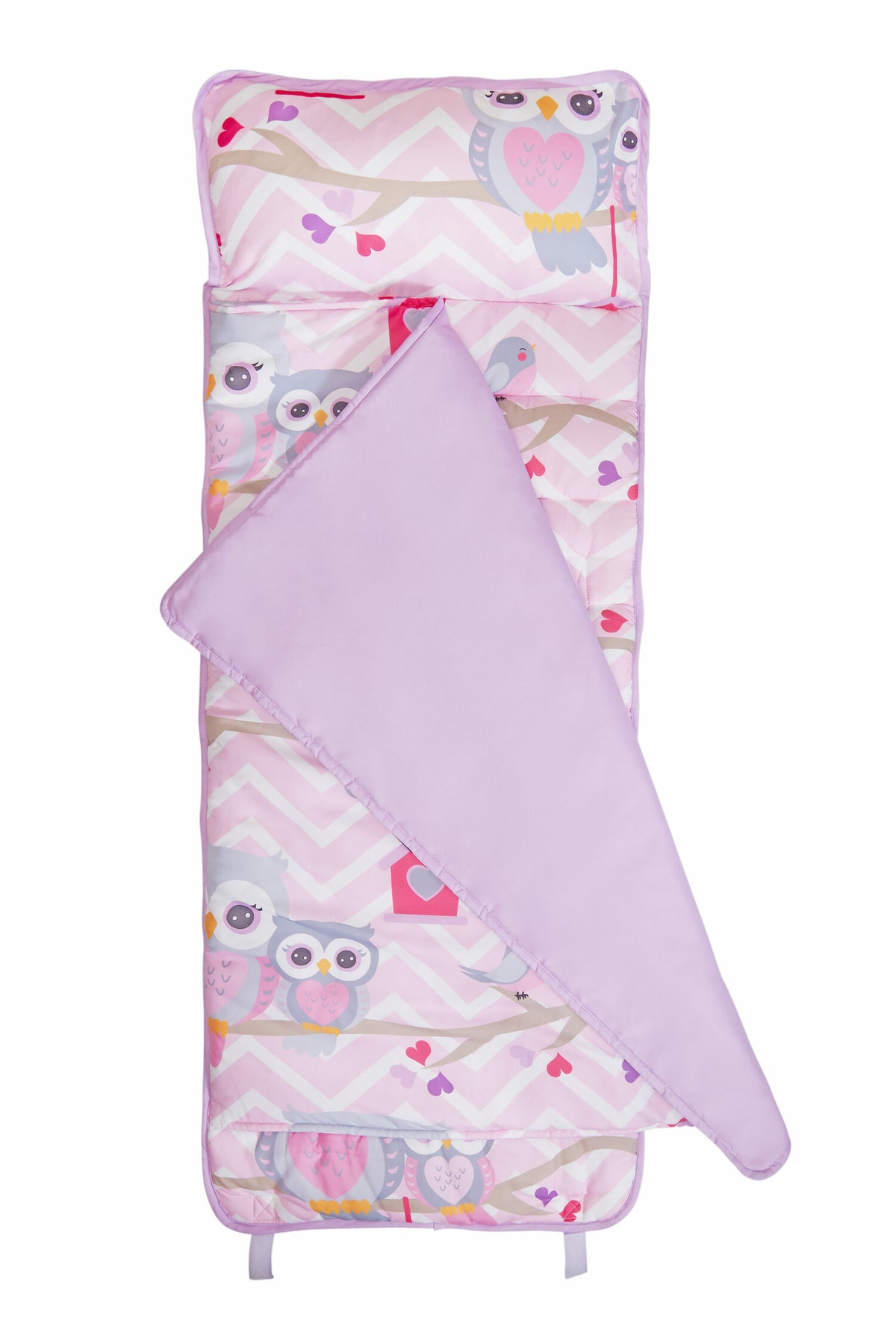 Sweet Owls Nap Mat with Pillow