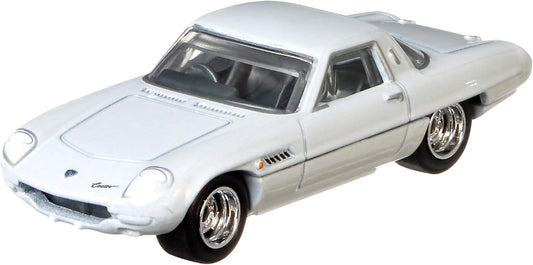 Hot Wheels Premium Pop Culture 1968 Mazda Cosmo Sport Jay Leno’s Garage Die Cast Car