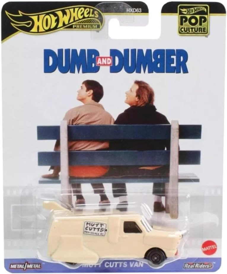 Hot Wheels Premium Pop Culture Dumb and Dumber Mutt Cutts Van Die Cast Car
