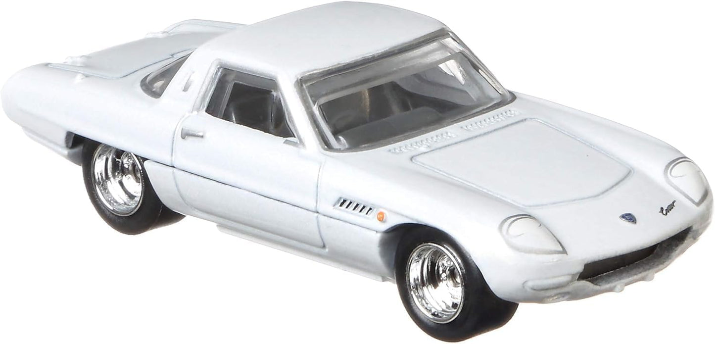 Hot Wheels Premium Pop Culture 1968 Mazda Cosmo Sport Jay Leno’s Garage Die Cast Car