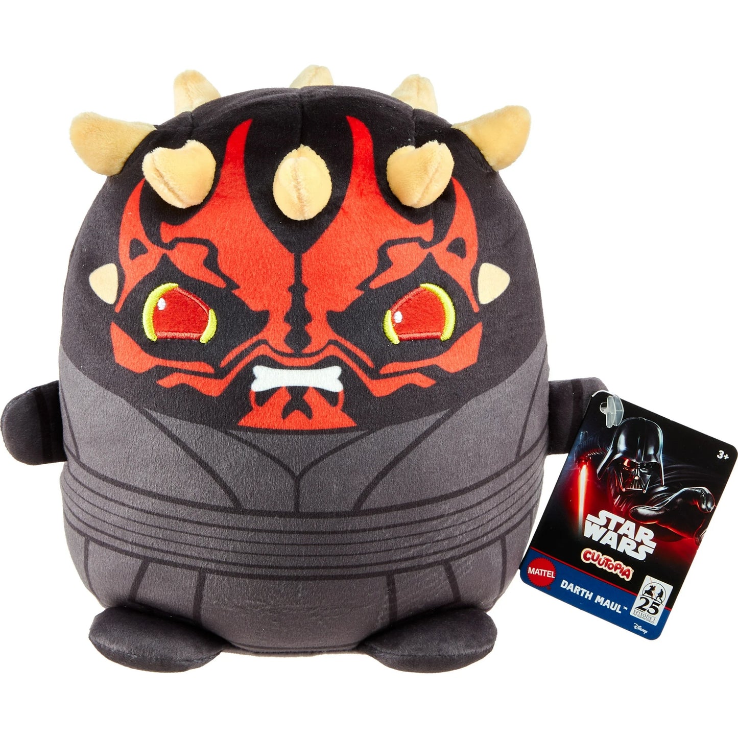 Star Wars Cuutopia Darth Maul Plush – 7-Inch Soft Collectible Pillow Doll
