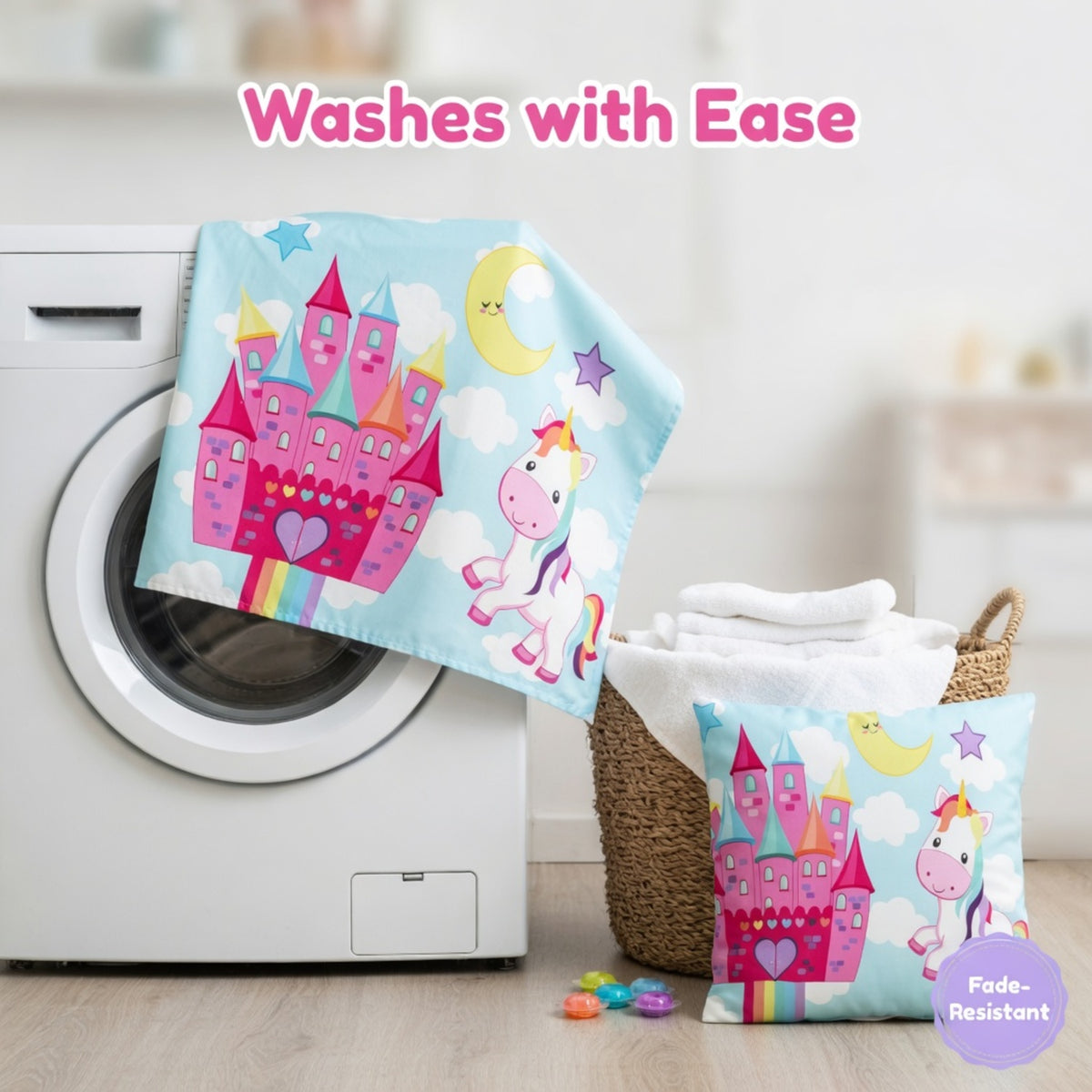 Unicorn 2 Pack Pillowcase Set