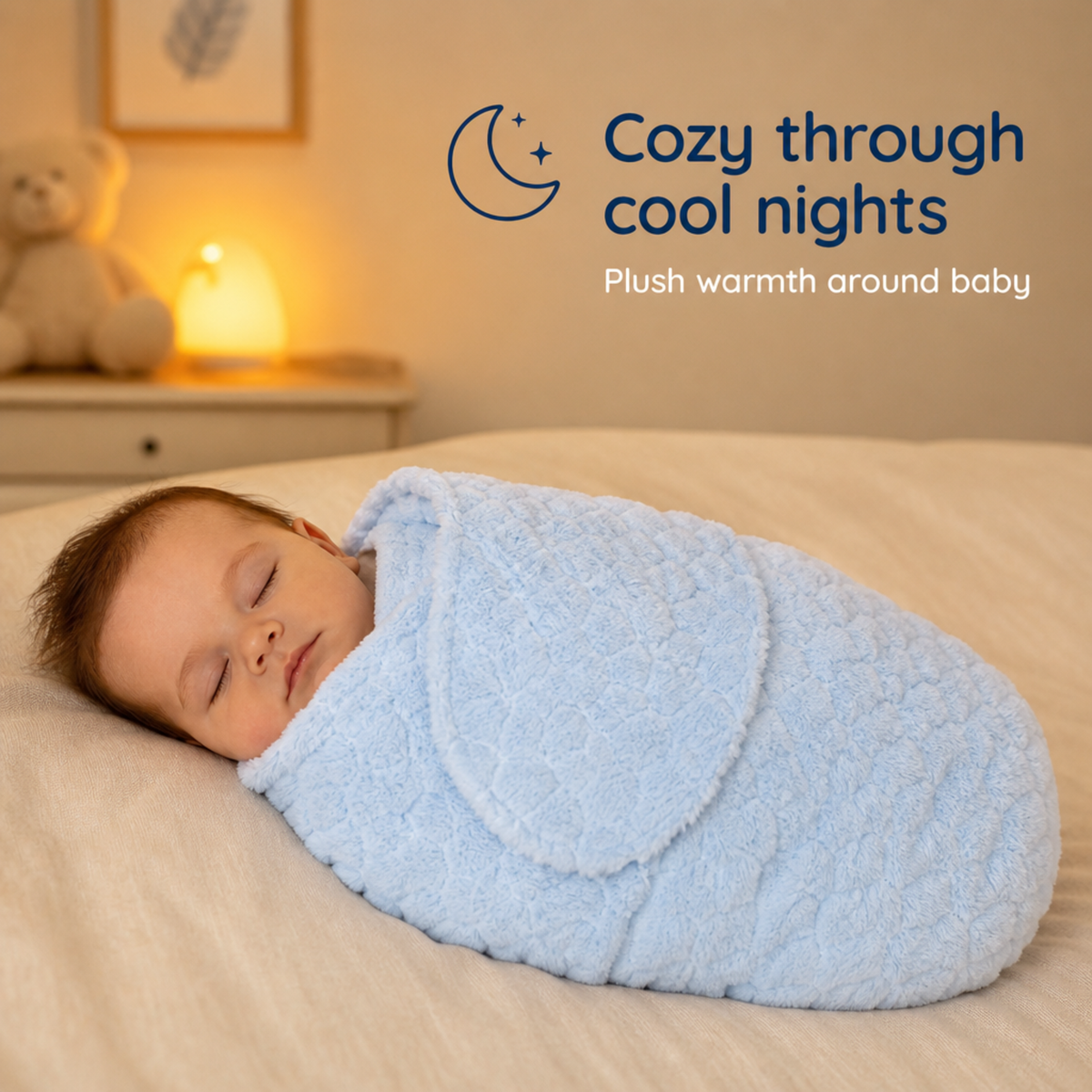 Blue Baby Swaddle