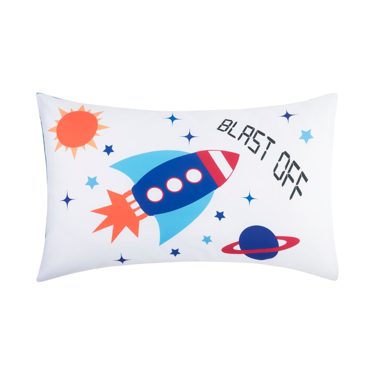 Blast Off in Outer Space Twin Size Bed Sheet Set