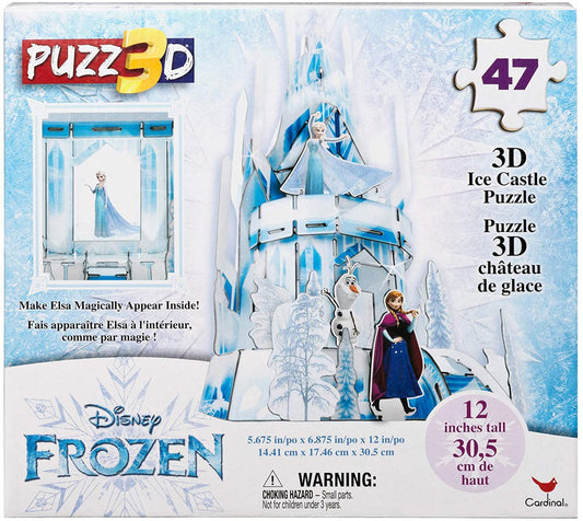 Disney Frozen 47-Piece 3D Ice Castle Puzzle