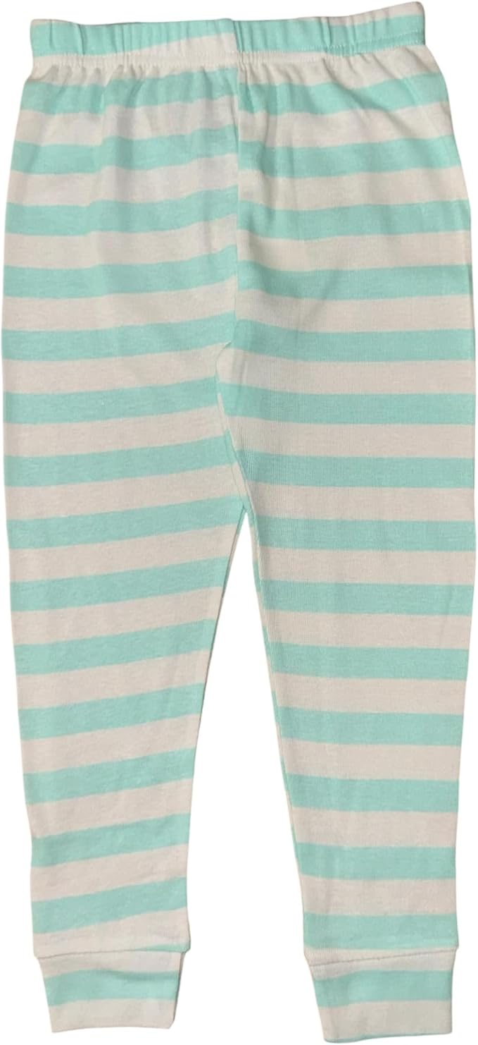 CoComelon Toddler Unisex 4-Piece Cotton Pajama Set, JJ and Friends Graphic Tees and Matching Pants, Snug Fit Sleepwear