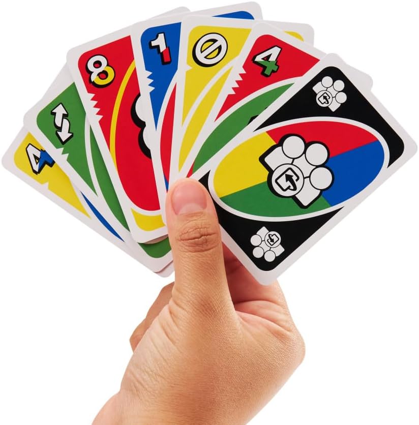Mattel UNO Flex Card Game – Color-Changing Cards and Special Flex Actions
