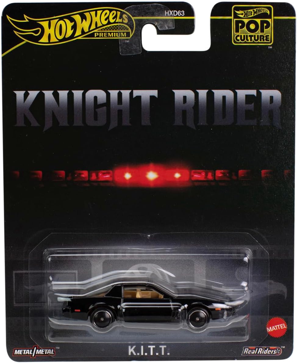 Hot Wheels Premium Pop Culture Knight Rider K.I.T.T. Die Cast Car