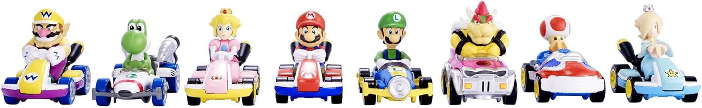Hot Wheels Mario Kart Luigi Standard Kart 1:64 Die-Cast Vehicle Figure