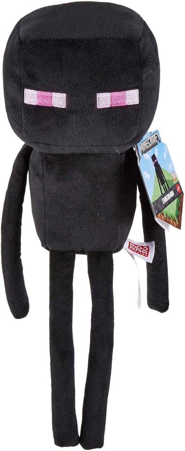 Minecraft Enderman Plush Toy – Soft Collectible Stuffed Character for Kids and Fans