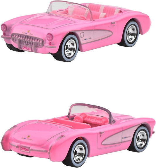 Hot Wheels Premium Pop Culture Barbie The Movie 1956 Corvette Die Cast Car