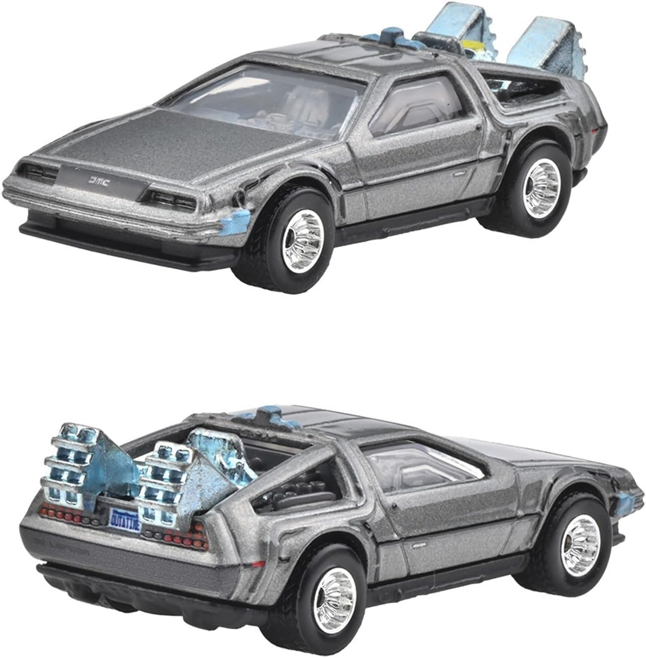 Hot Wheels Premium Pop Culture Back to the Future Time Machine Die Cast Car
