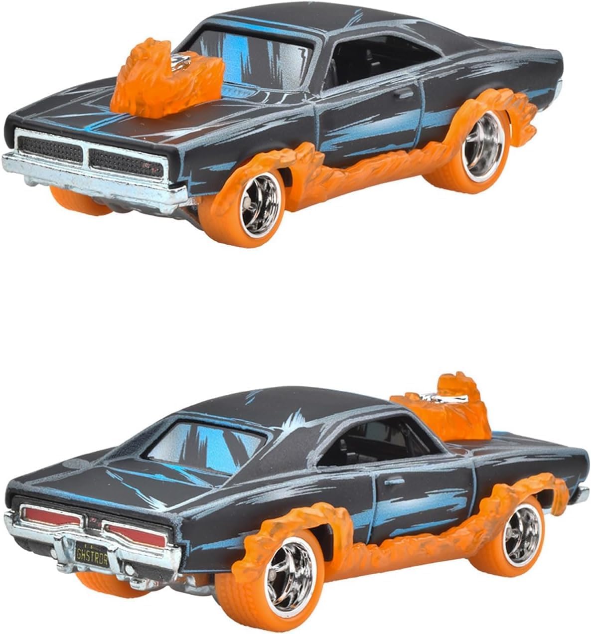 Hot Wheels Premium Pop Culture Marvel Ghost Rider Charger Die Cast Vehicle