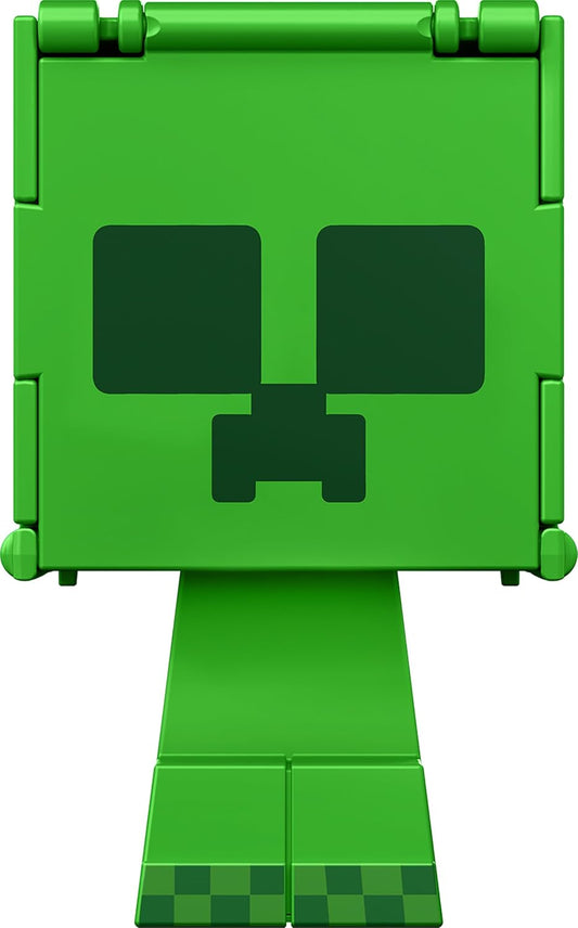 Minecraft Creeper Flippin Figs 2 in 1 Action Figure Creeper and Charged Creeper