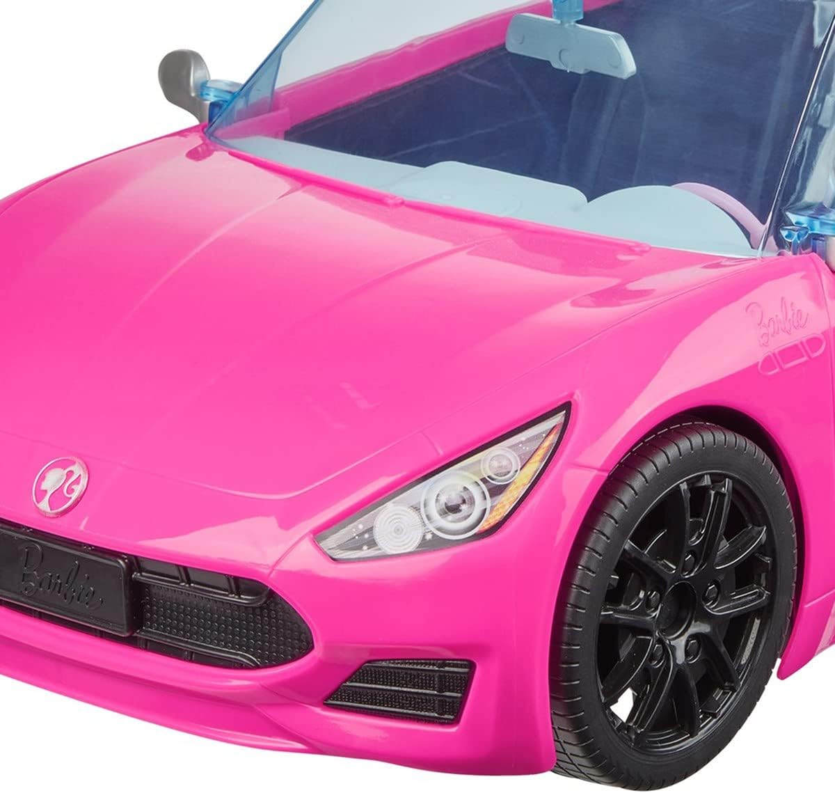 Barbie Convertible Car Playset – Pink Sports Car with Barbie Doll