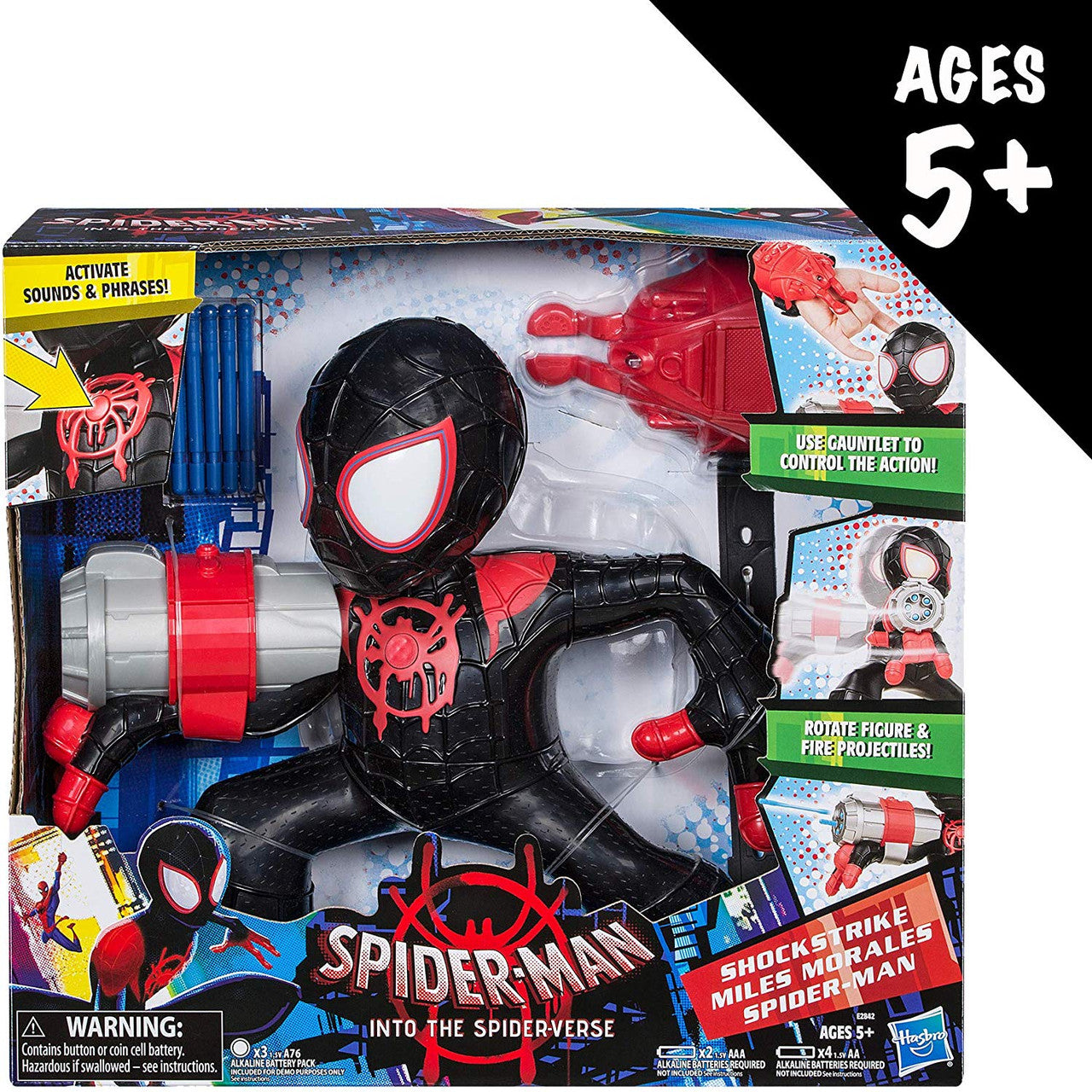 Spider-Man: Into The Spider-Verse Shockstrike Mile Morales