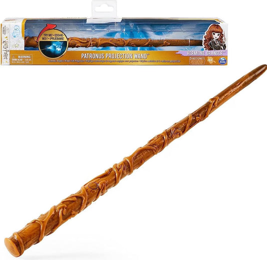 Harry Potter Wizarding World Hermione Granger Glow Wand with Patronus Projection