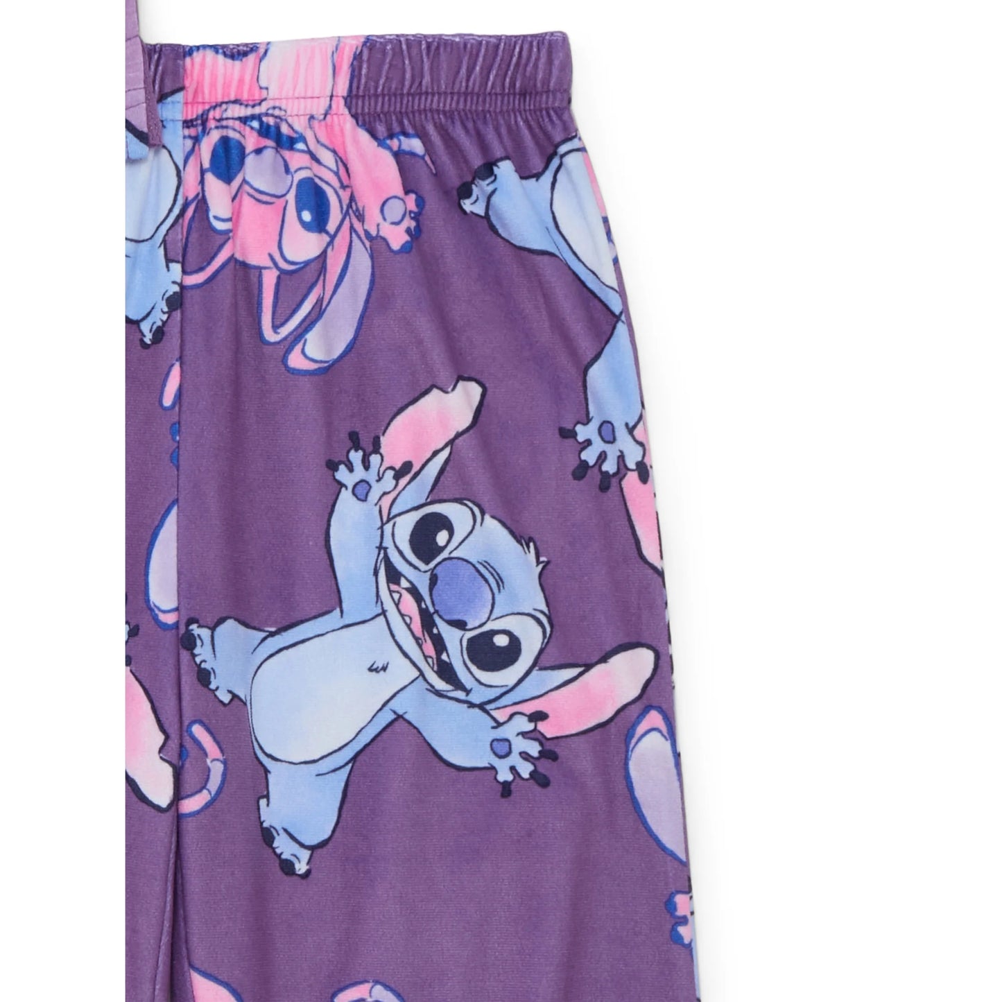 Disney Lilo & Stitch Girls 2-Piece Pajama Set – Long Sleeve Top and Pants Sleepwear