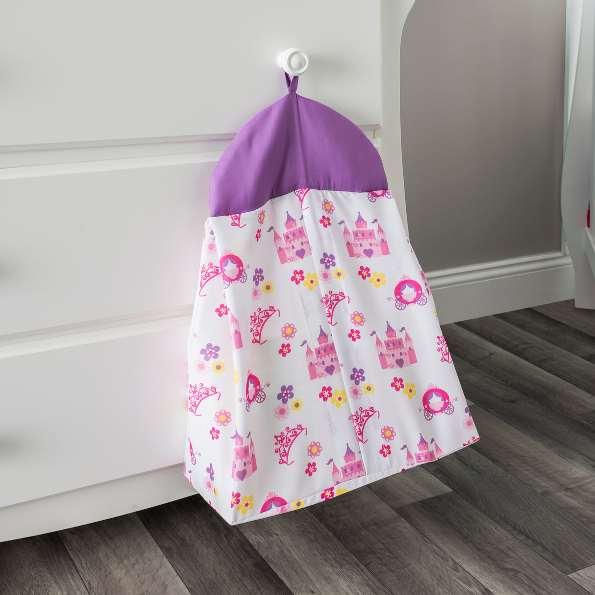 4 Piece Girls Crib Bedding Set -Princess Storyland