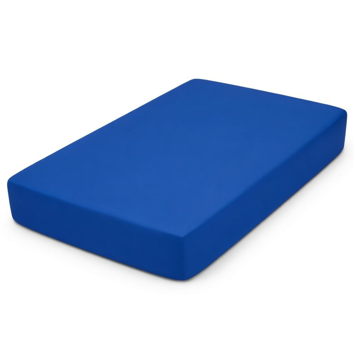 Royal Blue Fitted Crib Sheet