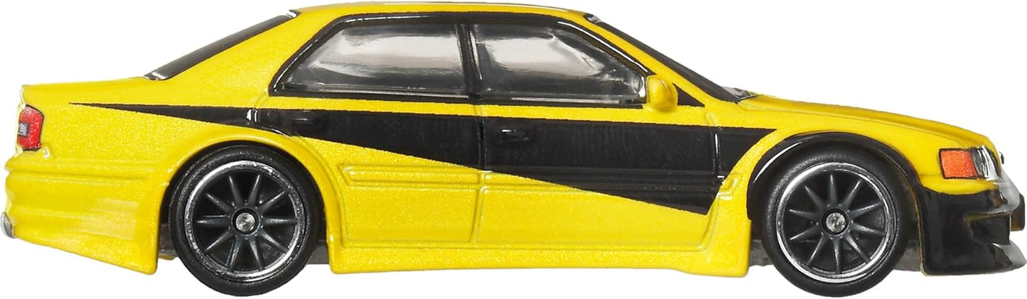 Hot Wheels Premium Fast and Furious Toyota Chaser JZX100 Die Cast Car Real Riders Series