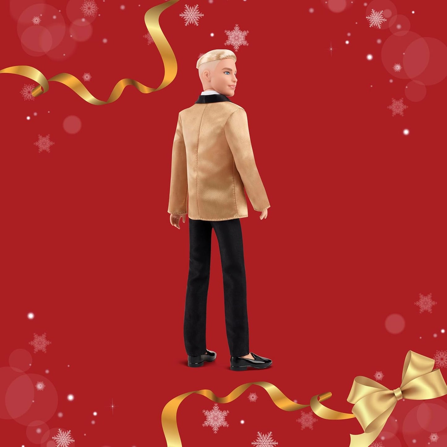 Barbie Signature Holiday Ken 2025 Doll – Collectible Ken Doll in Formal Tuxedo